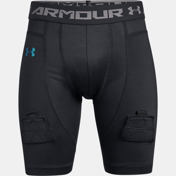 Under Armour S19 Hockey Fitted Short - Black - Youth