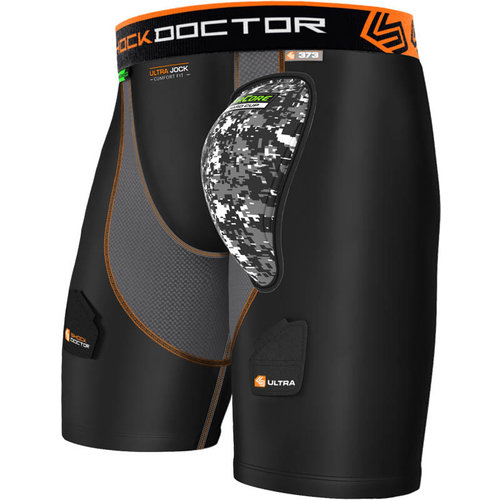 Shock Doctor Shock Doctor Ultra Compression Hockey Short with AirCore Hard Cup - Adult Shock Doctor Shock Doctor Ultra Compression Hockey Short with AirCore Hard Cup - Adult