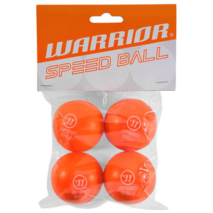 Warrior Warrior Mini Hockey Speed Shinny Ball - 4pk - Orange