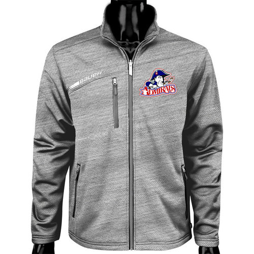 Bauer Admirals Hockey Club - Bauer S19 Flex Full Zip Tech Fleece - Adult Bauer Admirals Hockey Club - Bauer S19 Flex Full Zip Tech Fleece - Adult