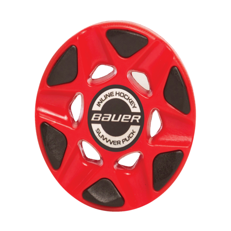 Bauer Bauer SLIVVVER Puck - Red