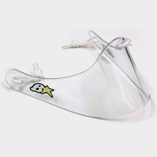 Brian's Custom Pro Brian's Pro Lexan Throat Guard - V Design - Senior Brian's Custom Pro Brian's Pro Lexan Throat Guard - V Design - Senior