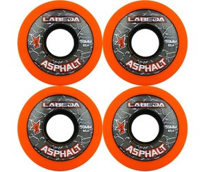 Labeda Asphalt Outdoor Wheel 85a - 4 Pack | Jerry's Hockey