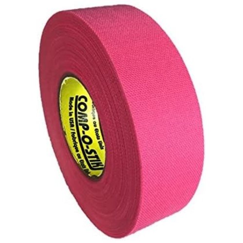 North American North American Hockey Tape - 1-Inch x 27 Yards - Neon Pink - Thin North American North American Hockey Tape - 1-Inch x 27 Yards - Neon Pink - Thin