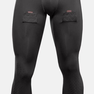 Under Armour Leggings de compresión de hockey para hombre