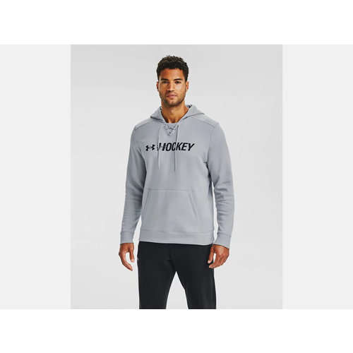 Under Armour Under Armour Hockey Icon Hoody - Adult - Gray