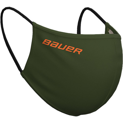 Bauer Bauer S20 Reversible Face Mask - Green/Camo Bauer Bauer S20 Reversible Face Mask - Green/Camo