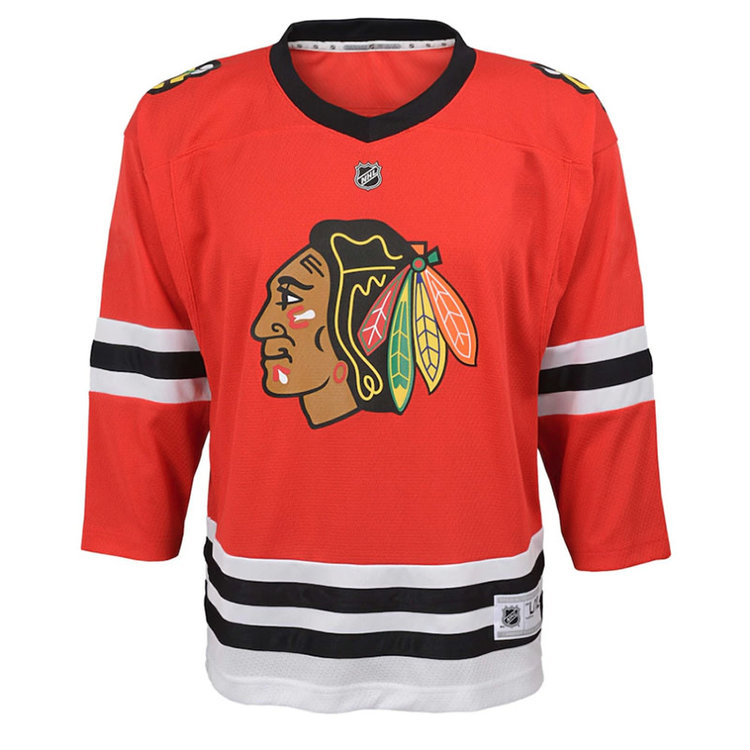 CCM/ OuterStuff CCM S17 Outerstuff Chicago Blackhawks Screened Hockey Jersey - Youth