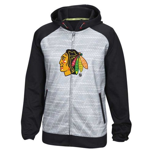 CCM CCM S16 Chicago Blackhawks LTONX TNT Full Zip Hoodie - Senior CCM CCM S16 Chicago Blackhawks LTONX TNT Full Zip Hoodie - Senior
