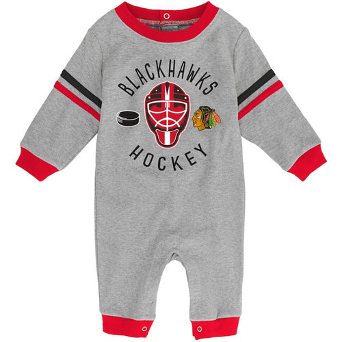 CCM/ OuterStuff CCM Masked Defenders Long Sleeve Coverall - Chicago Blackhawks CCM/ OuterStuff CCM Masked Defenders Long Sleeve Coverall - Chicago Blackhawks