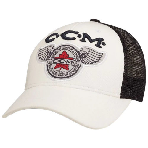 CCM CCM S20 Heritage Wings Mesh Back Trucker Cap CCM CCM S20 Heritage Wings Mesh Back Trucker Cap