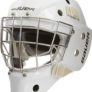 Bauer Bauer 940 Goal Helmet - White - Junior