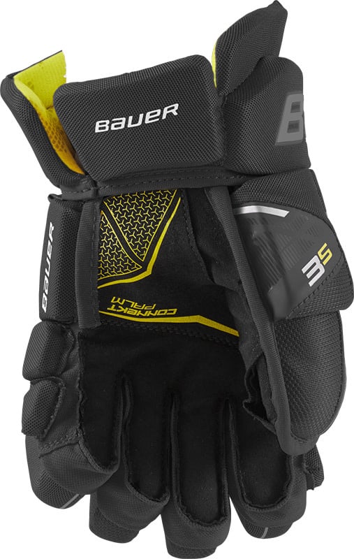 Bauer Supreme 3S Hockey Gloves - Junior - Black - 11.0