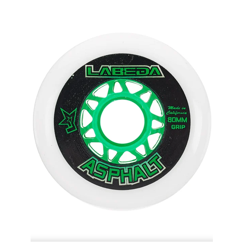 Labeda Labeda Asphalt Outdoor Wheel - 83a - 4 Pack - White