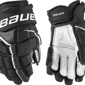 Bauer Supreme Ultrasonic - New Pro Stock Goalie Glove - (White/Red