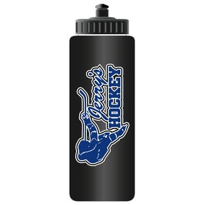 InGlasco NHL Water Bottle - Tall Boy 1000ml - Chicago Blackhawks