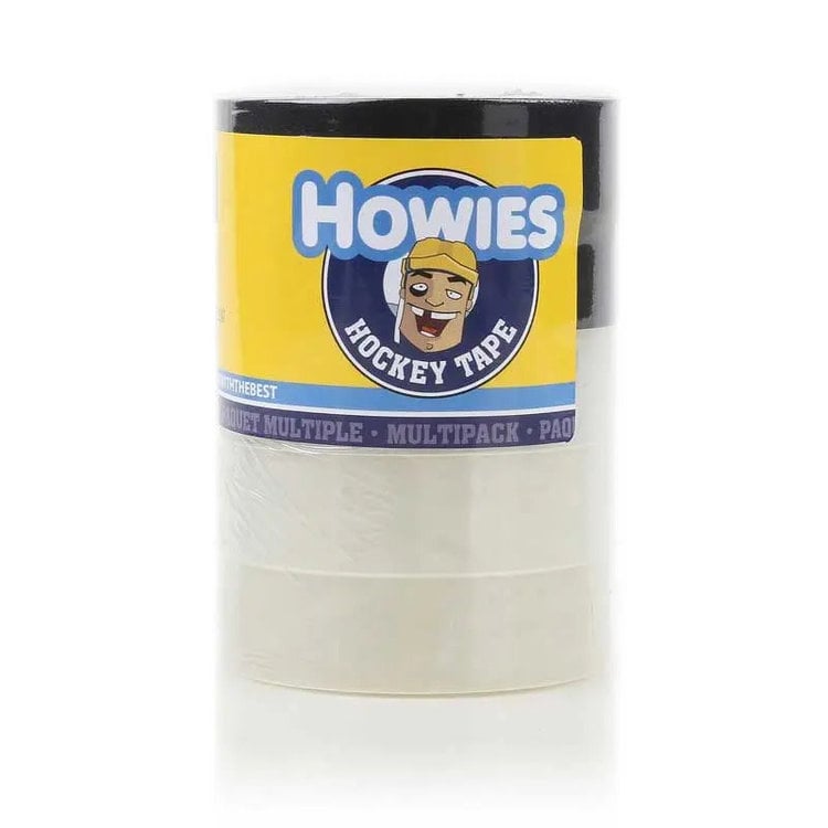 Howies Hockey Howies Hockey Tape 5-Pack - 2/Black & 3/Clear