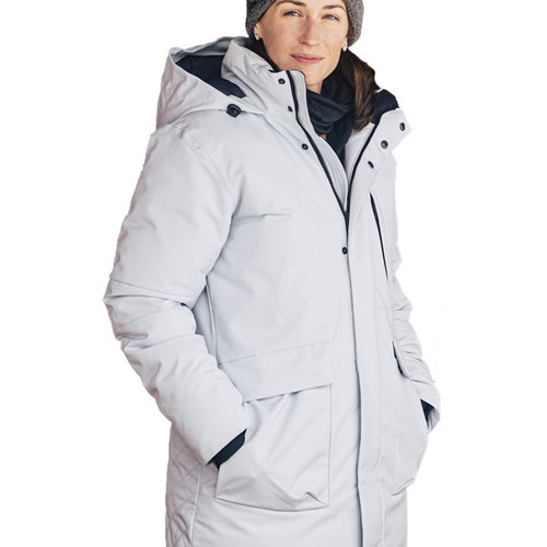 Bauer Bauer Ultimate Hooded Parka - Fog - Woman Bauer Bauer Ultimate Hooded Parka - Fog - Woman