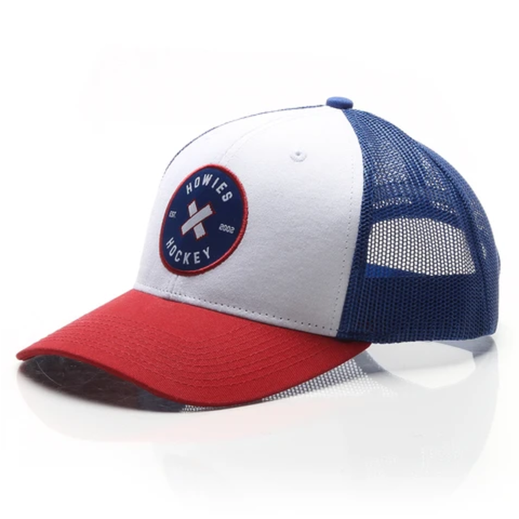 Howies Hockey Howies Hockey - Lid - The Cross Check - Red/White