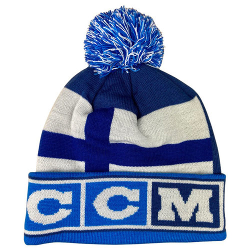 CCM CCM Flag Pom Knit - Team Finland CCM CCM Flag Pom Knit - Team Finland