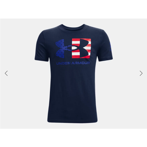 Under Armour Under Armour UA Freedom Chest Flag Tee - Academy/Royal - Youth