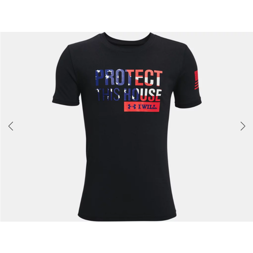 Under Armour UA Freedom PTH Tee - Black/Red - Youth Under Armour UA Freedom PTH Tee - Black/Red - Youth