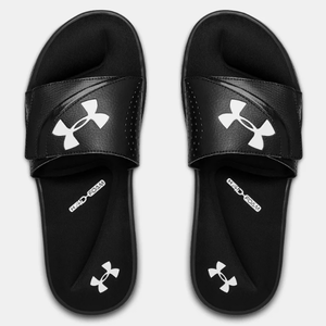 Under Armour Under Armour UA Ignite VI Slides - Black - Mens