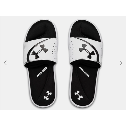 Under Armour Under Armour UA Ignite VI Slides - White - Mens