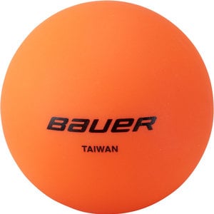 Bauer Bauer No Bounce Street Hockey Ball - Warm Weather - Orange