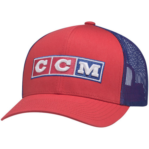 CCM CCM - Two-Tone Meshback Trucker Cap - Team Czech