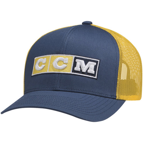 CCM CCM - Two-Tone Meshback Trucker Cap - Team Sweden