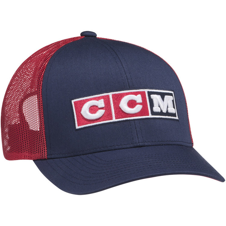 CCM CCM - Two-Tone Meshback Trucker Cap - Team USA