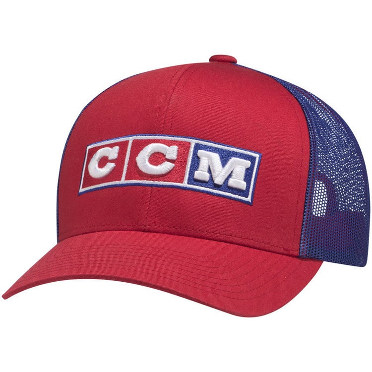 CCM CCM - Two-Tone Meshback Trucker Cap - Team Russia