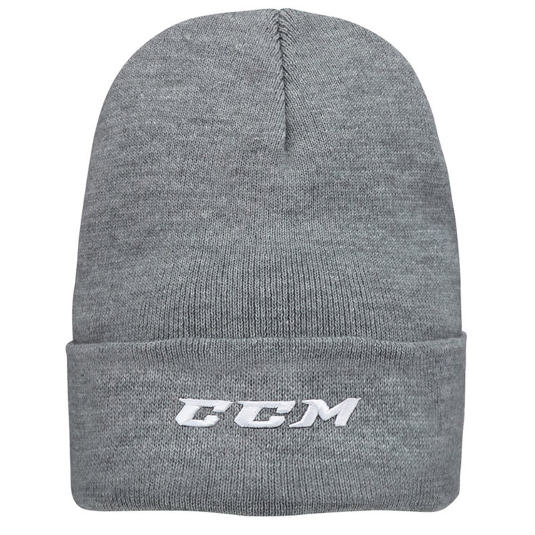 CCM CCM Team Cuffed Watch Knit Beanie - Dark Grey