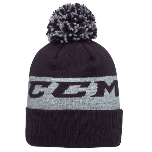 CCM CCM Team Fleece Pom Knit - Black CCM CCM Team Fleece Pom Knit - Black