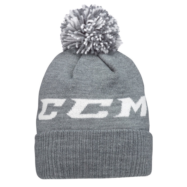 CCM CCM Team Fleece Pom Knit - Dark Grey