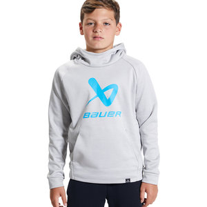 Bauer Bauer Core Lockup Hoodie - Youth - Grey