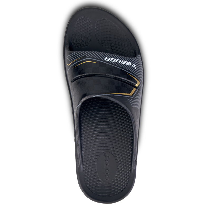 Bauer OOFOS Slide - The Bartlett - Black