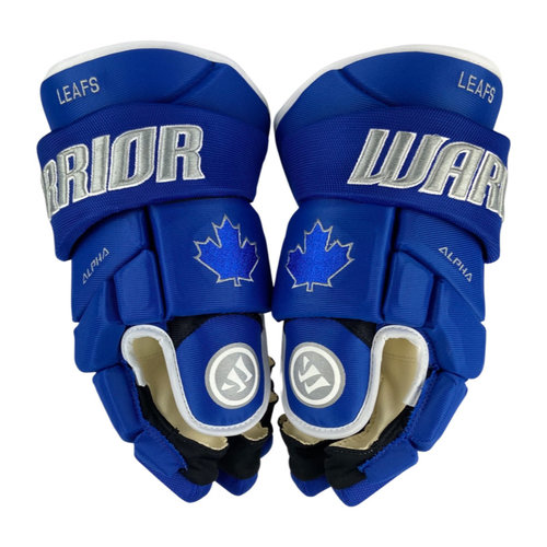 Warrior Leafs Warrior Custom Alpha Pro Hockey Glove - Intermediate