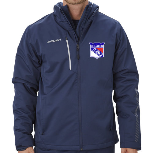 Bauer Decatur Flames - Bauer Supreme Midweight Jacket - Adult Bauer Decatur Flames - Bauer Supreme Midweight Jacket - Adult