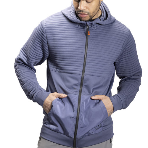 Bauer Bauer FLC 3D Full Zip Hoodie - Senior - Peri Bauer Bauer FLC 3D Full Zip Hoodie - Senior - Peri