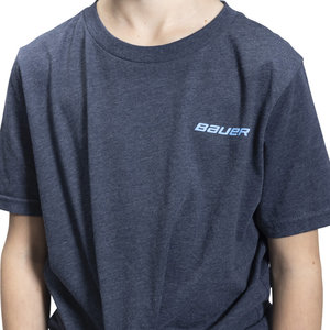 Bauer Bauer Exploded Icon Tee - Youth - Blue