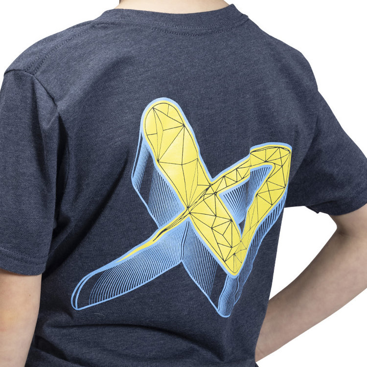 Bauer Bauer Exploded Icon Tee - Youth - Blue