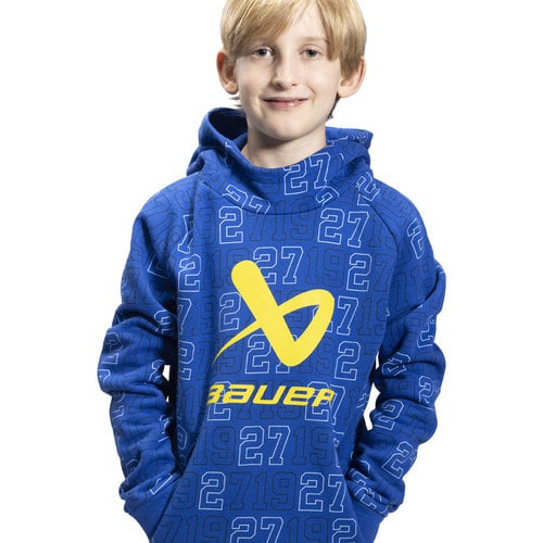 Bauer Bauer 1927 Hoodie - Youth - Blue