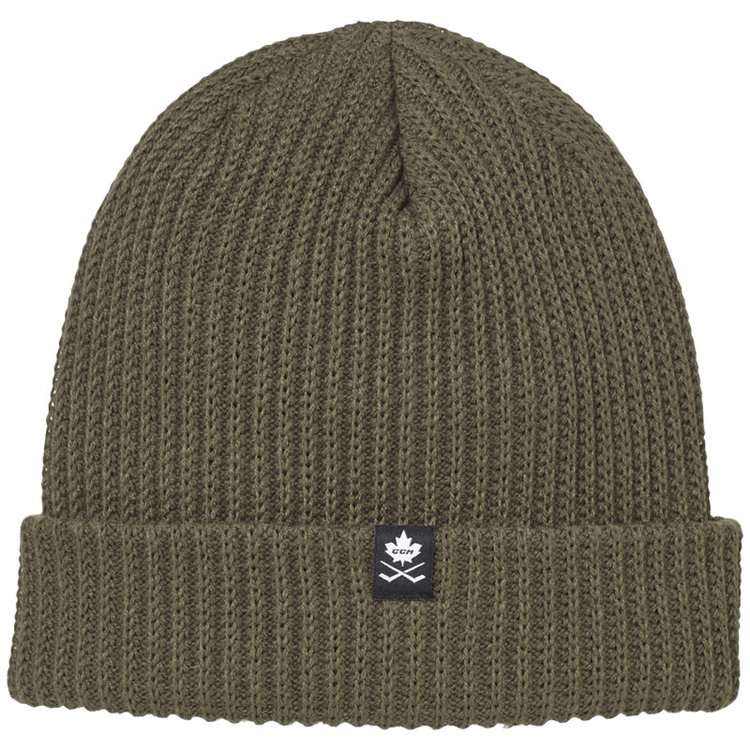 CCM Camo Watchman Beanie - Army Green | Jerry's Hockey - Jerry's Hockey