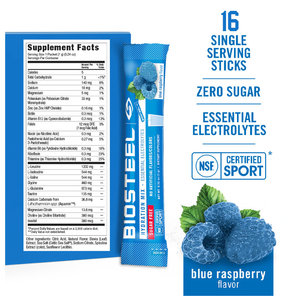 BioSteel BioSteel - Hydration Mix - 16ct - Blue Raspberry