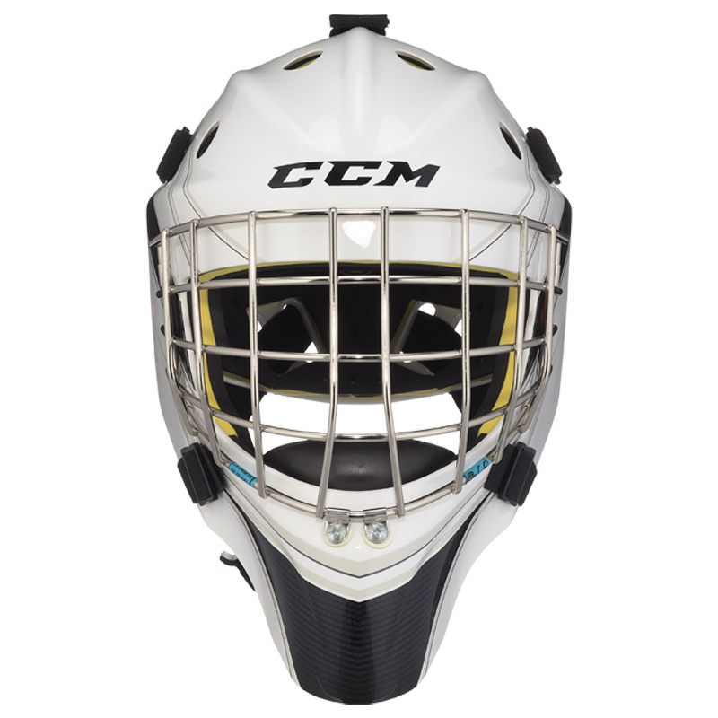 CCM Axis Goal Pads on-ice Review