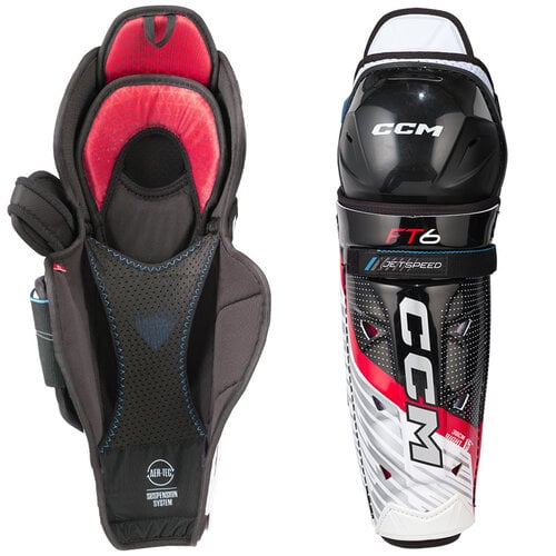 CCM CCM JetSpeed FT6 Shin Guard - Senior