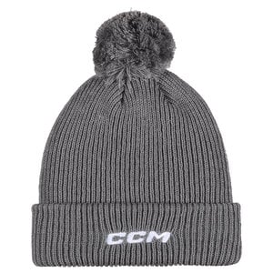 CCM CCM Team Pom Knit - Dark Heather Grey