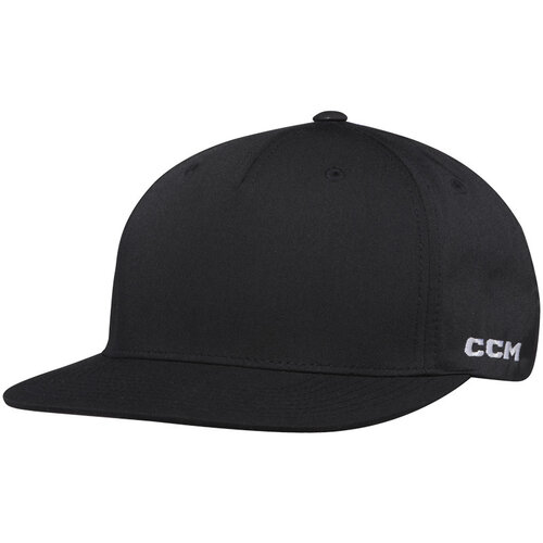 CCM CCM Team Flatbrim Snapback Cap - Black